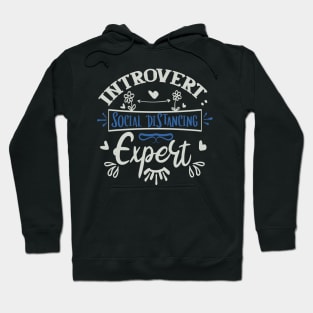 Introvert Social Distancing Expert Hoodie